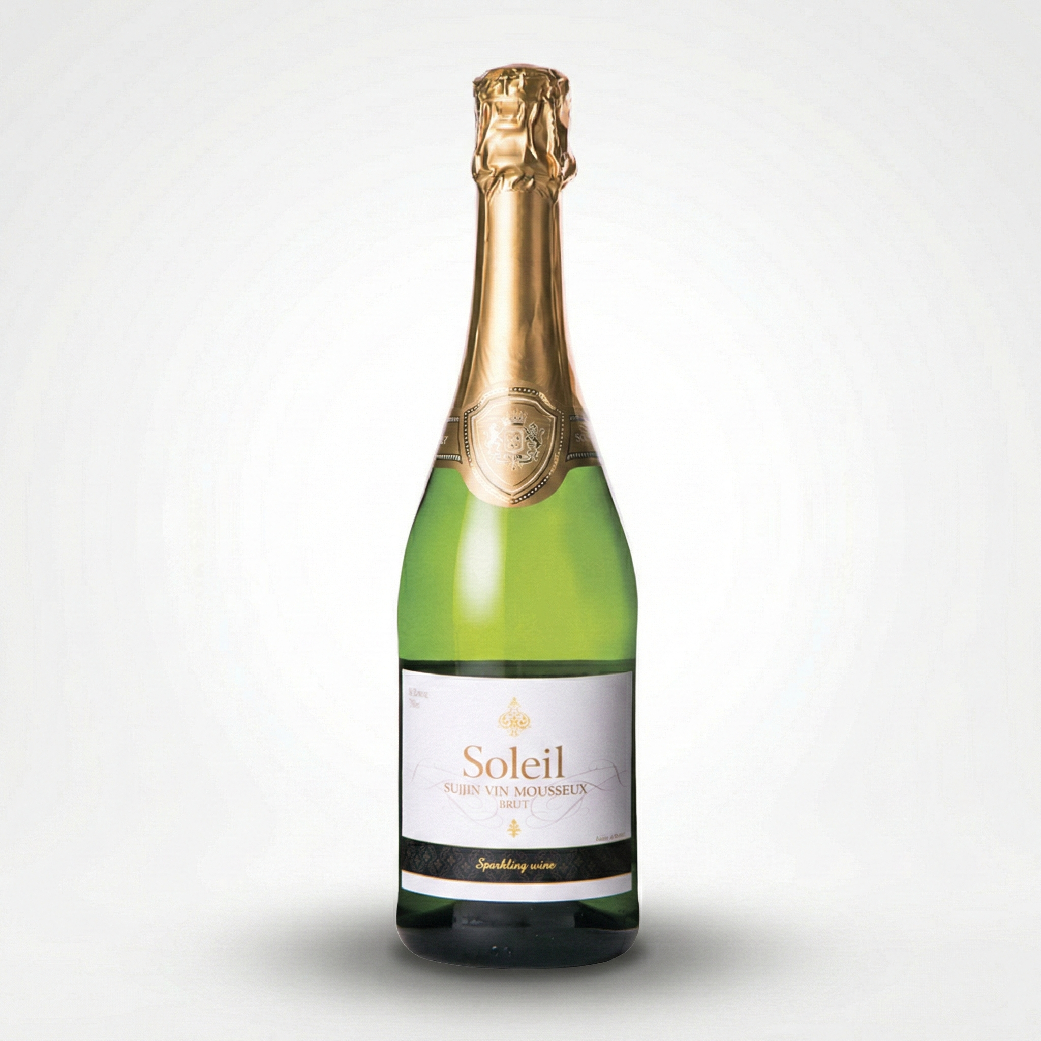 vin mousseux brut "soleil"